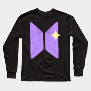 BTS logo sparkle Long Sleeve T-Shirt